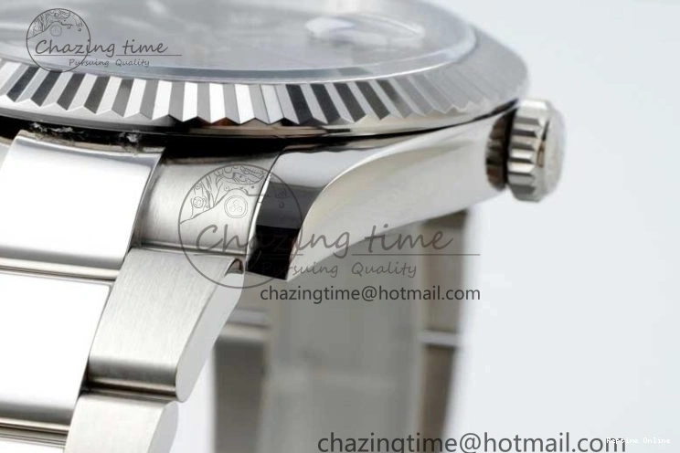 0219 DateJust 41 126334 NTF 1:1 Best Edition 904L Steel Blue Stick Dial on Oyster Bracelet VR Durable 2280